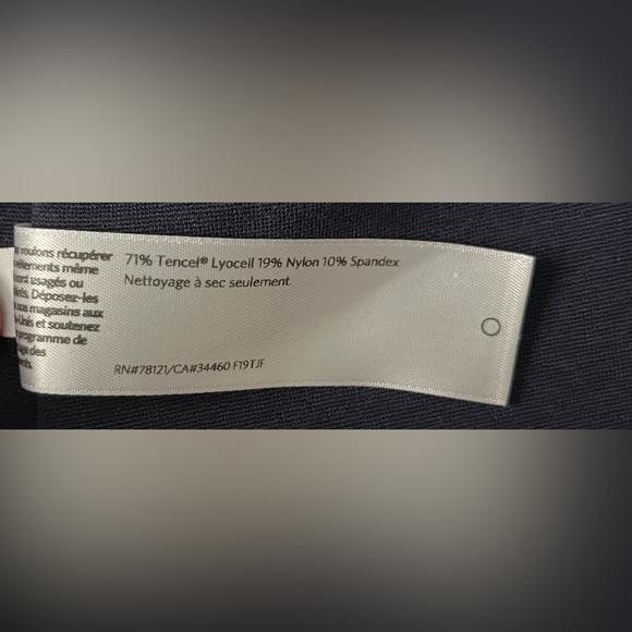 Eileen Fisher Women’s Travel Ponte Jacket, Navy Blue, Size Medium - Picture 5 of 5